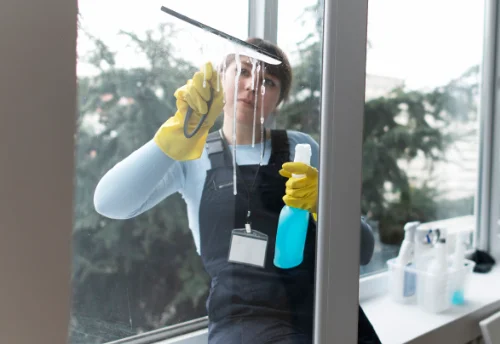 Nettoyage de vitres intérieures et extérieures à Tamniès